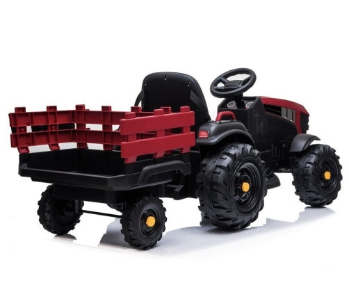 Bērnu elektriskais traktors ar piekabi BDM0925 Red