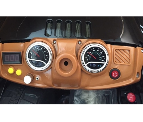 Bērnu elektroauto Jeep JJ245 Black
