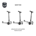 Skrejritenis ScootAndRide Highwaykick 3 LED Ash