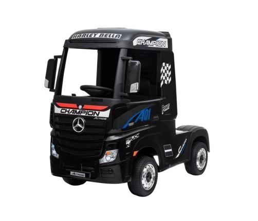 Bērnu elektroauto Mercedes Actros Black
