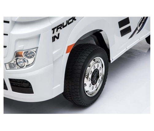 Bērnu elektroauto Mercedes Actros White