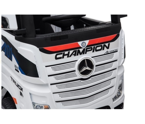 Bērnu elektroauto Mercedes Actros White