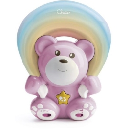 Chicco Rainbow Bear lācītis projektors Pink