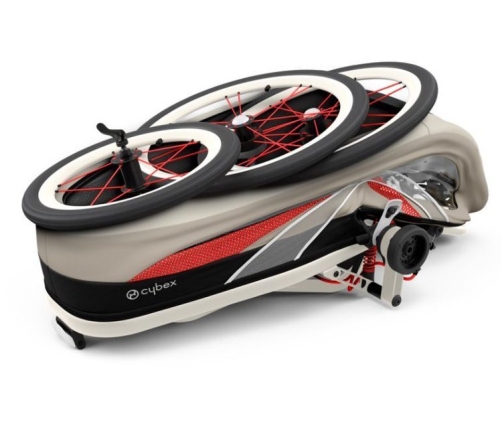 Cybex Zeno Sports Silver Pink (Air) Sporta rati