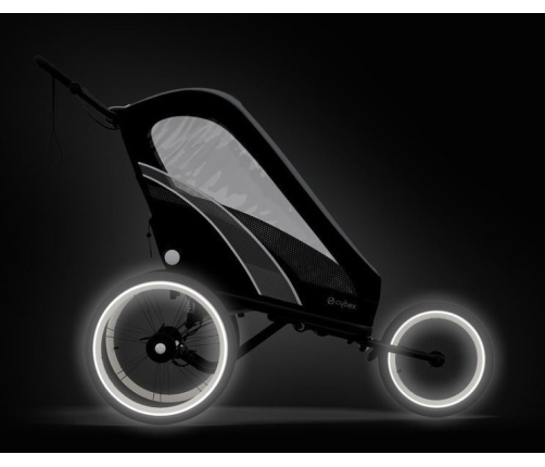 Cybex Zeno Sports Silver Pink (Air) Sporta rati
