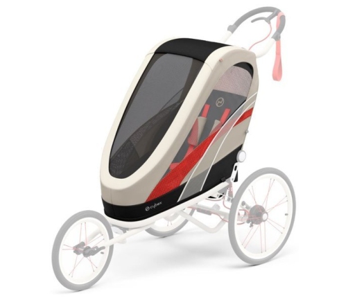 Cybex Zeno Sports Silver Pink (Air) Sporta rati