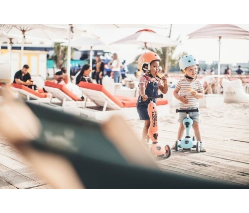 Scoot & Ride Blueberry regulējama ķivere bērniem (45-51)