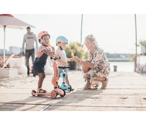 Scoot & Ride Blueberry regulējama ķivere bērniem (45-51)