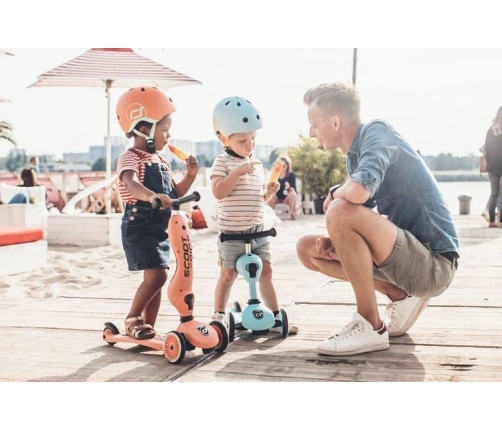 Scoot & Ride Blueberry regulējama ķivere bērniem (45-51)