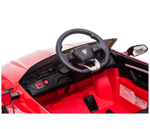 Vienvietīgs elektromobilis Lamborghini Urus BDM0923 Red