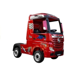 Детский электромобиль Mercedes Actros Red Painted MP4