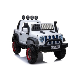 Divvietīgs bērnu elektromobilis YSA023 White 24V