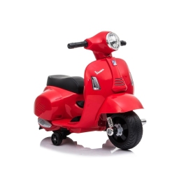 Bērnu elektro motocikls Vespa GTS 300 Mini Red