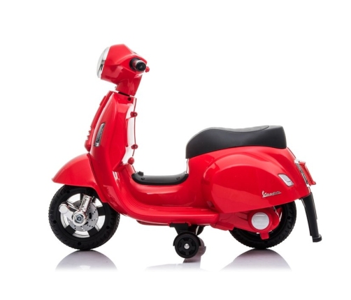 Bērnu elektro motocikls Vespa GTS 300 Mini Red