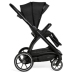 Muuvo Trick Jet Black Bērnu rati 2in1