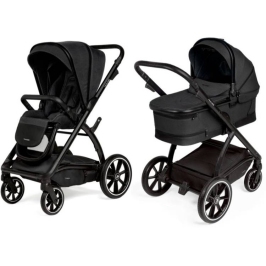 Muuvo Trick Jet Black Bērnu rati 2in1