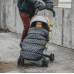 Bērnu ratu guļammaiss Womar GROW UP 2.0 Plush Pastel Geo Grey