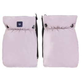 Divdaļīgie ratu cimdi Zaffiro Plush Pastel Pink