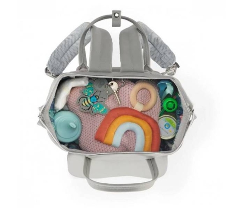 Kinderkraft Treasurepack Plecak Dla Mamy z Przewijakiem Nature Vibes Grey