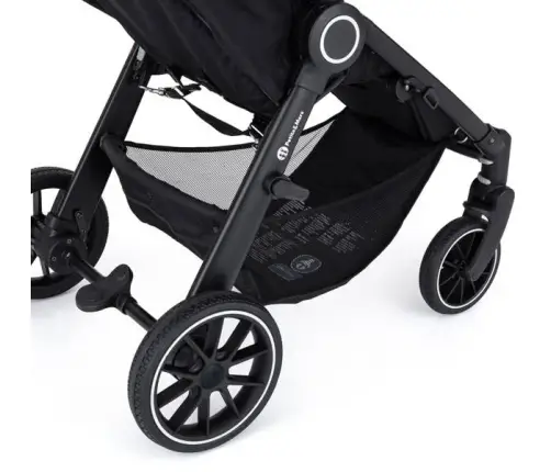 Petite&Mars Street + RWS Stelaż Wózka Spacerowego Oak + Budka Iron Grey