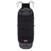 Bērnu ratu guļammaiss Petite&Mars Warmy 4in1 Silvered Black
