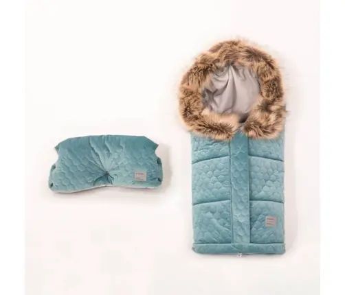 X-Lander X-Muff Velvet Silver Roku mufta - cimdi ratiem