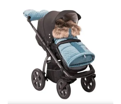 X-Lander X-Muff Velvet Silver Roku mufta - cimdi ratiem