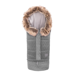 X-Lander X-Cuddle Velvet Silver Спальный мешок для коляски