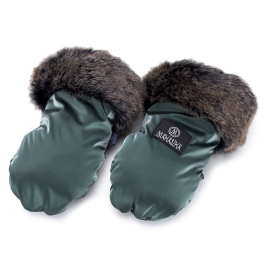 Makaszka Rękawice do Wózka Glamour Green