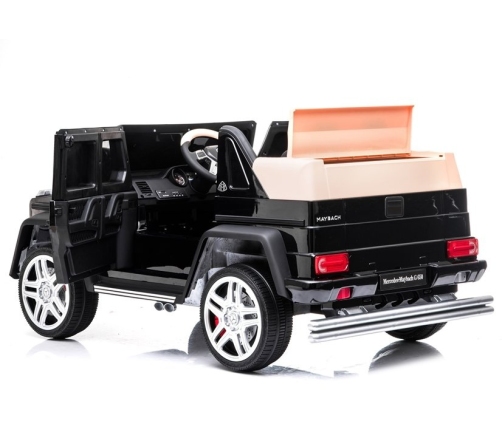 Divvietīgs bērnu elektromobilis Mercedes A100 Black Painted