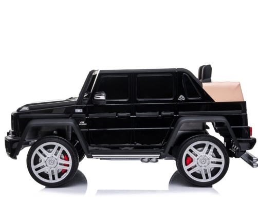 Divvietīgs bērnu elektromobilis Mercedes A100 Black Painted