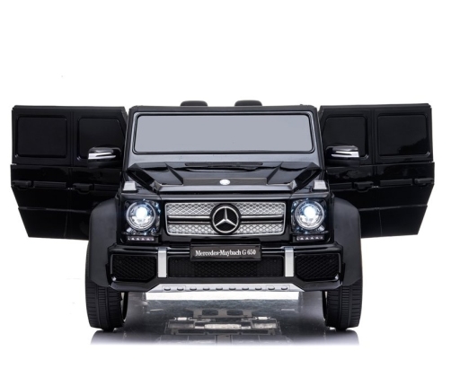 Divvietīgs bērnu elektromobilis Mercedes A100 Black Painted