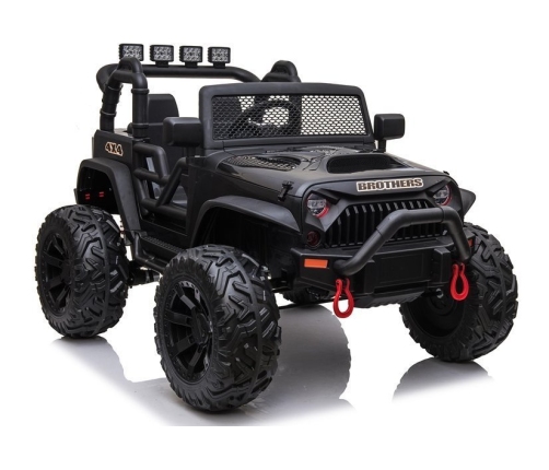 Divvietīgs bērnu elektromobilis Jeep JC666 Black