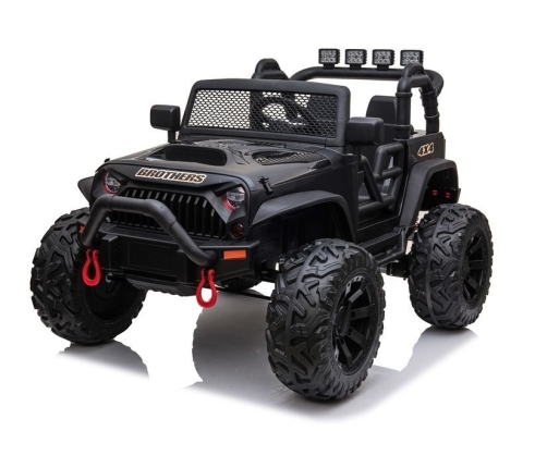 Divvietīgs bērnu elektromobilis Jeep JC666 Black