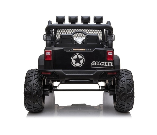 Divvietīgs bērnu elektromobilis Jeep JC666 Black