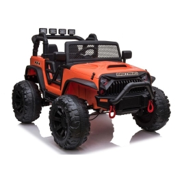 Divvietīgs bērnu elektromobilis Jeep JC666 Orange