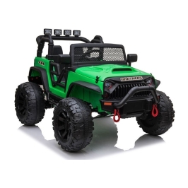 Divvietīgs bērnu elektromobilis Jeep JC666 Green
