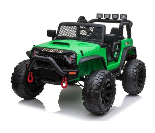 Divvietīgs bērnu elektromobilis Jeep JC666 Green