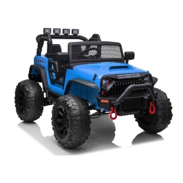 Divvietīgs bērnu elektromobilis Jeep JC666 Blue Painted