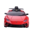 Vienvietīgs elektromobilis Lamborghini Huracan Red