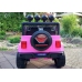 Divvietīgs bērnu elektromobilis S2388 Jeep Pink