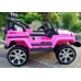 Divvietīgs bērnu elektromobilis S2388 Jeep Pink