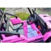 Divvietīgs bērnu elektromobilis S2388 Jeep Pink