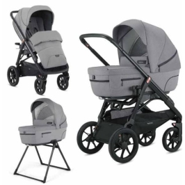 Inglesina Aptica XT Duo Wózek Głęboko-Spacerowy + Stojak Na Gondolę Horizon Grey
