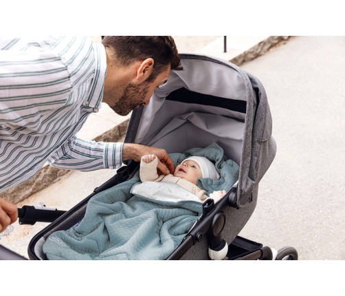 Спальный мешок для коляски BeSafe Voksi Breeze Light Grey
