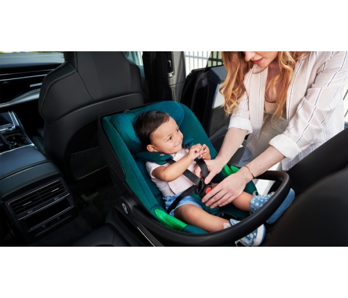 Kinderkraft I-Care I-Size RWF Fotelik Samochodowy 0-13kg Harbor Blue