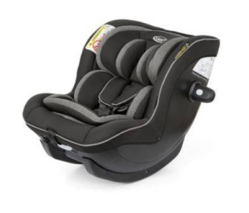 Graco Ascent Black grey Bērnu autosēdeklis 0-18 kg + Isofamily base