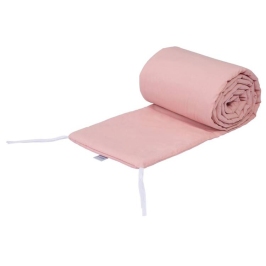 Waldin 2-in-1 Bedside Crib with Accessories 77 Grey / Pink