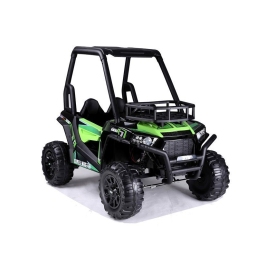 Divvietīgs bērnu elektromobilis Bagijs Jeep JS360-1 Green