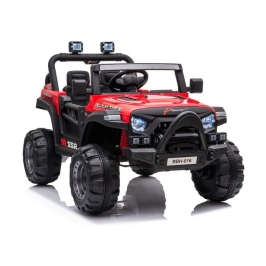Divvietīgs bērnu elektromobilis BBH-016 Red